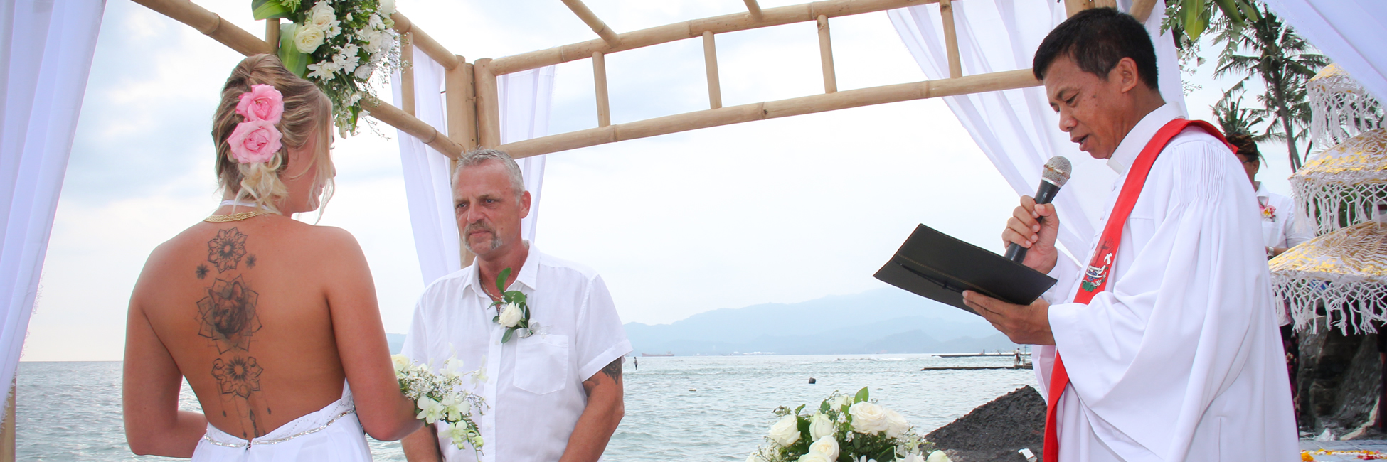 Wedding at Bali Seascape Beach Club or Bali Palms Resort
